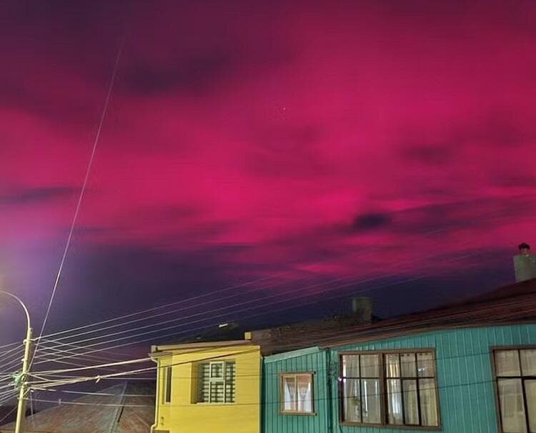 Imagem da notícia Evento raro: auroras varreram os céus do planeta